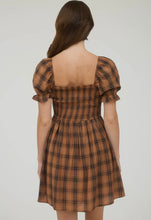 Load image into Gallery viewer, fall plaid dress
