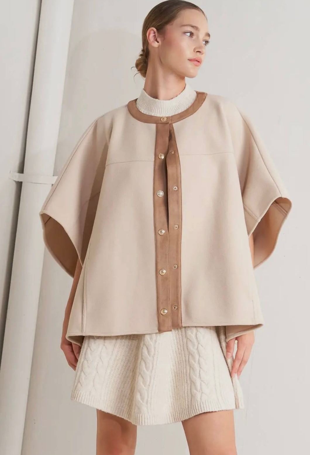 woven felt caplet