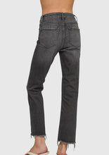 Load image into Gallery viewer, washed black jeans
