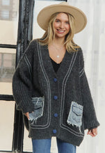 Load image into Gallery viewer, denim cardi
