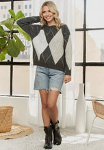 Load image into Gallery viewer, diamond sweater

