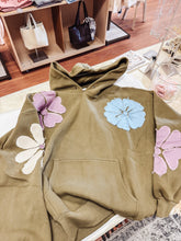 Load image into Gallery viewer, floral patch hoodie
