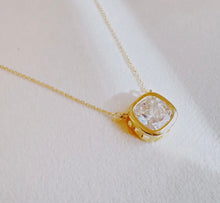 Load image into Gallery viewer, bezel cut neck charm

