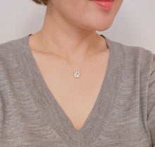 Load image into Gallery viewer, bezel cut neck charm
