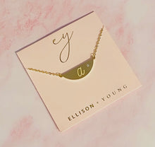 Load image into Gallery viewer, sphere initial neck charms
