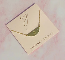 Load image into Gallery viewer, sphere initial neck charms
