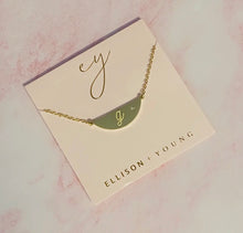 Load image into Gallery viewer, sphere initial neck charms
