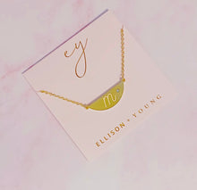 Load image into Gallery viewer, sphere initial neck charms
