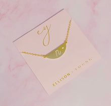 Load image into Gallery viewer, sphere initial neck charms
