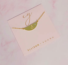 Load image into Gallery viewer, sphere initial neck charms
