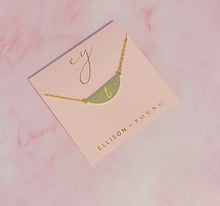 Load image into Gallery viewer, sphere initial neck charms
