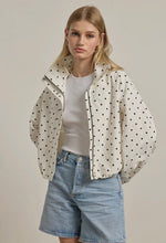 Load image into Gallery viewer, polka dot zip
