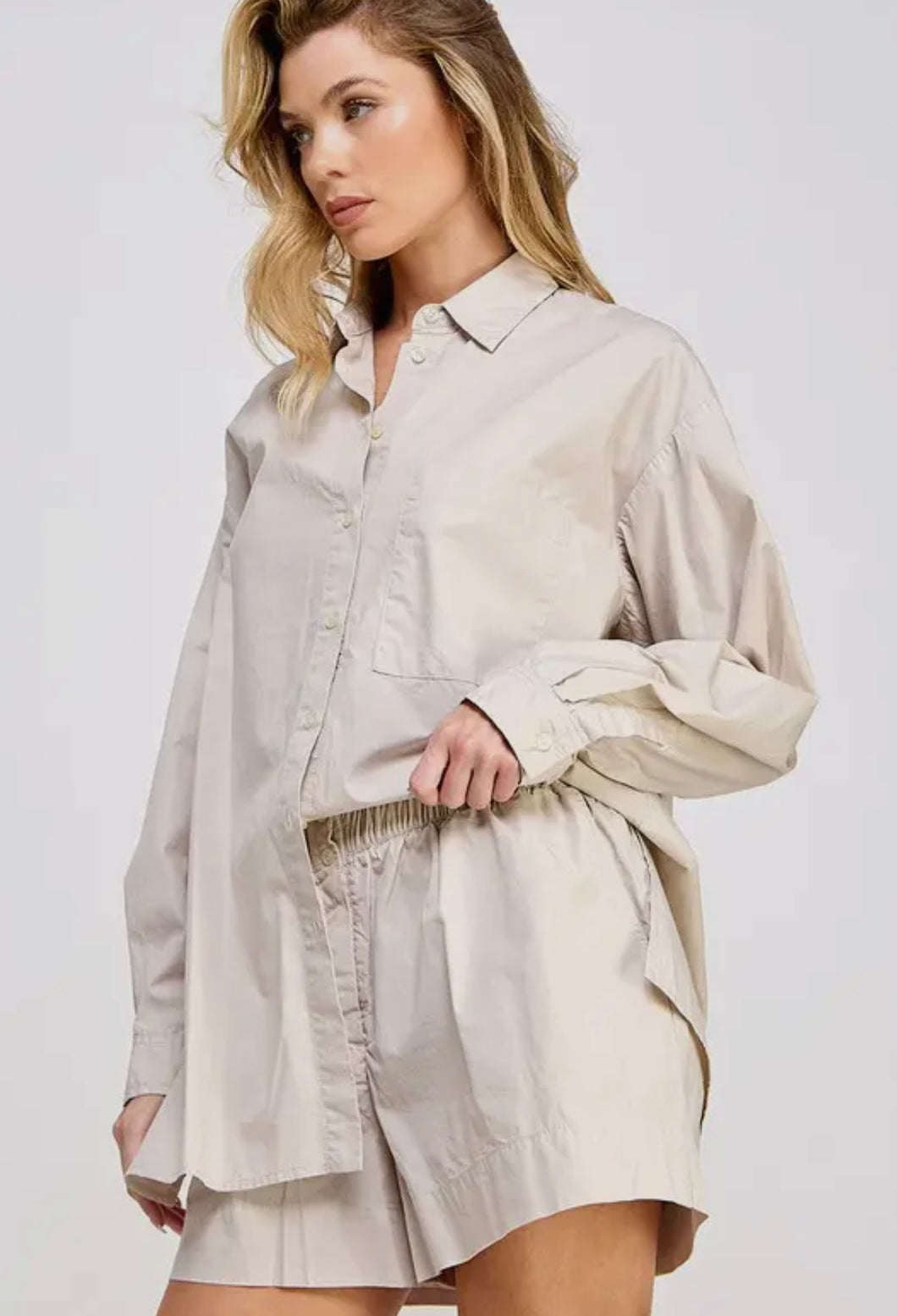 poplin blouse