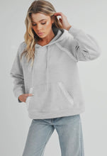 Load image into Gallery viewer, lace trim hoodie
