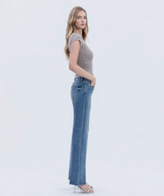Load image into Gallery viewer, high rise slime wide leg jean
