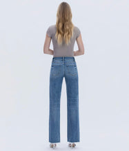 Load image into Gallery viewer, high rise slime wide leg jean
