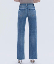 Load image into Gallery viewer, high rise slime wide leg jean
