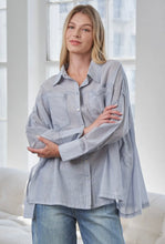 Load image into Gallery viewer, blue swing button down
