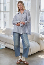 Load image into Gallery viewer, blue swing button down
