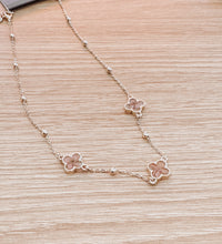 Load image into Gallery viewer, delicate flower necklace
