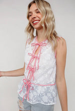 Load image into Gallery viewer, flocked gingham top
