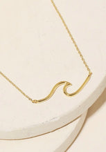 Load image into Gallery viewer, wave neck charm
