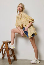 Load image into Gallery viewer, oversized gingham shirt
