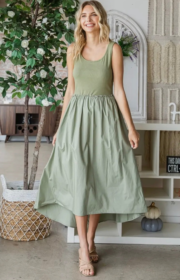 parachute midi dress parachute dress- last call – sunny grae