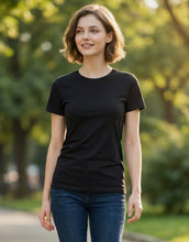 Load image into Gallery viewer, short sleeve fitted tee
