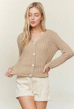 Load image into Gallery viewer, ribbed everywhere cardi’s
