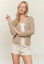 Load image into Gallery viewer, ribbed everywhere cardi’s

