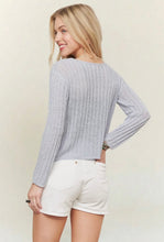 Load image into Gallery viewer, ribbed everywhere cardi’s
