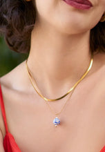 Load image into Gallery viewer, glass drop necklace
