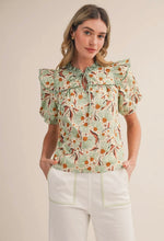 Load image into Gallery viewer, aloe print top
