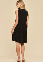 Load image into Gallery viewer, black tier dress
