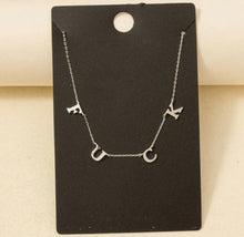 Load image into Gallery viewer, let me spell it out for you necklace
