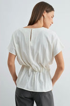 Load image into Gallery viewer, pleat pintuck top

