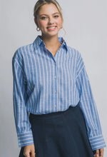 Load image into Gallery viewer, classic stripe button down
