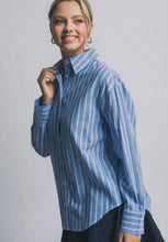 Load image into Gallery viewer, classic stripe button down
