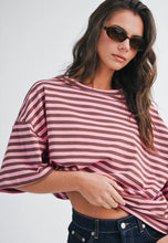 Load image into Gallery viewer, swing stripe tee
