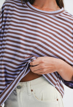 Load image into Gallery viewer, swing stripe tee
