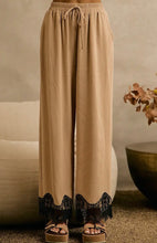 Load image into Gallery viewer, lace trim pant
