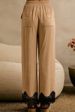 Load image into Gallery viewer, lace trim pant

