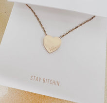 Load image into Gallery viewer, heart script neck charms
