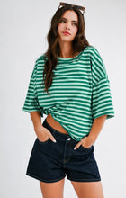 Load image into Gallery viewer, swing stripe tee
