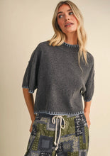 Load image into Gallery viewer, whipstitch short sleeve
