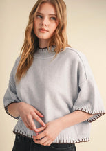 Load image into Gallery viewer, whipstitch short sleeve
