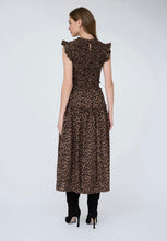 Load image into Gallery viewer, leopard smocked dress
