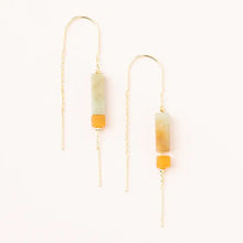 Load image into Gallery viewer, stone drop ear charms

