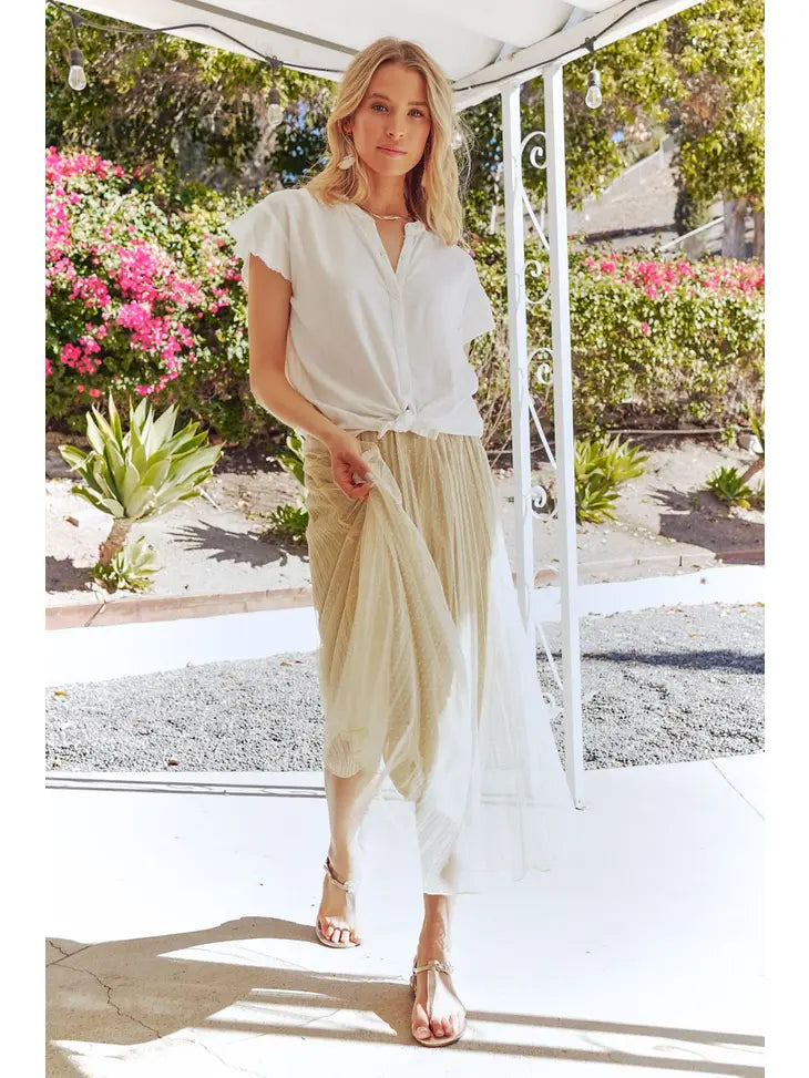 tulle skirt- last call